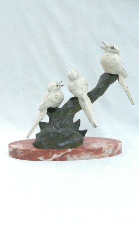 Sculpture régule oiseaux - sculpture,