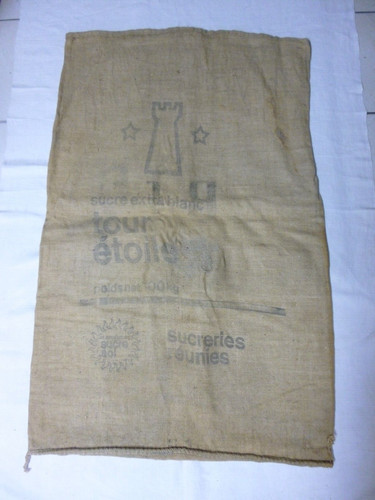 Vintage ancien sac sucre - vintage, extra