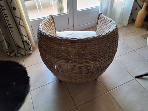 Fauteuil rotin - fauteuil,