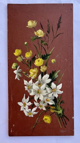 Tableau bouquet fleurs - tableau,