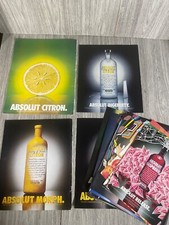 Absolut Vodka Magazine Advertisement Lot fo 40 Different Ads see pics