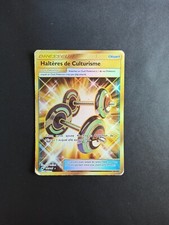 Pokemon Card Secret Bodybuilding Dumbbells 161/147 - Burning Shadows - FR