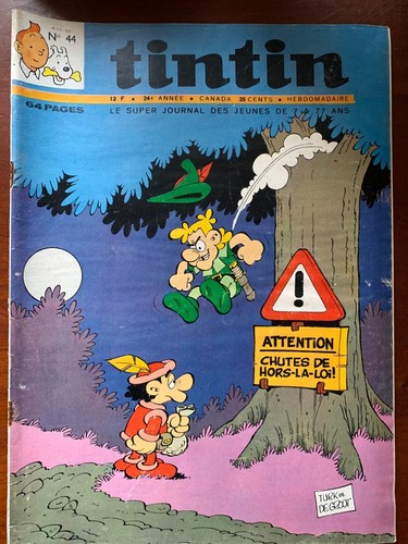 Tintin 11 1969 - k)tintin, du
