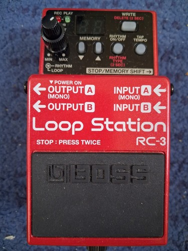 Boss loop station red - boss,