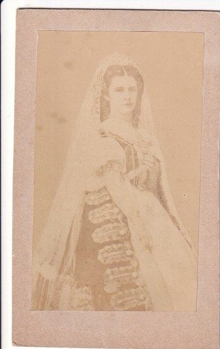 Photo cdv impératrice - cdv,