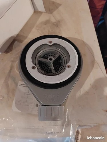 Siphon plat pour bac - à, douche