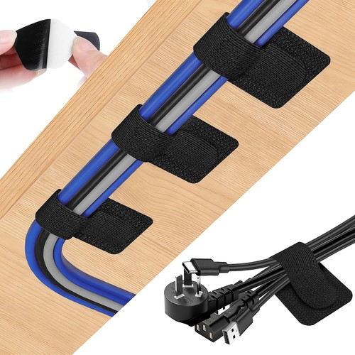 Attache cable adhesif - attache,