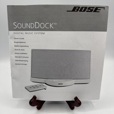 Bose SoundDock Manual ONLY - Digital Music System iPod Speaker Sound Dock 286702