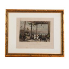 Antique Hand-Colored "Coffee