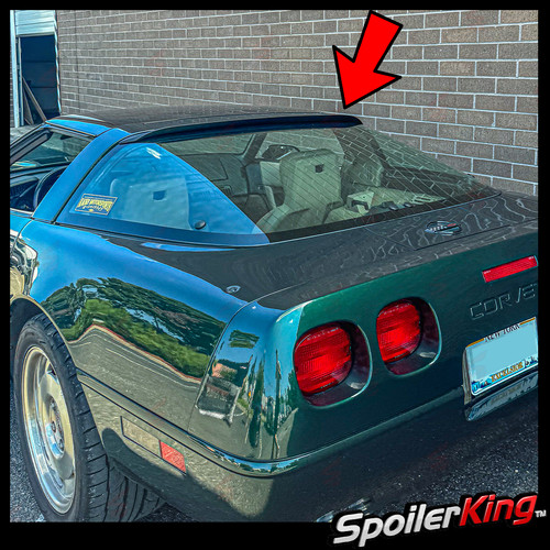 Rear window roof - rear,