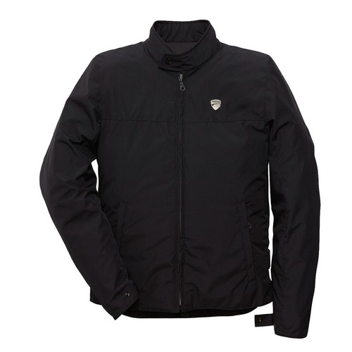 Ducati noir veste moto cuir - noir,