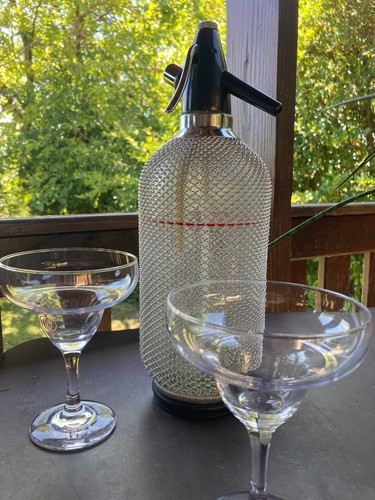 Large glass siphon for - large,