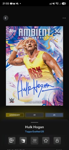 Hulk hogan 25cc legendary - hogan,