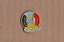 pin's army / insignia UN FORUN blue helmet UN Belgium (Belgium)