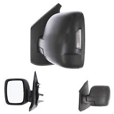 Renault Trafic 2022 Onwards Door Wing Mirror Electric Black Passenger Left Side 