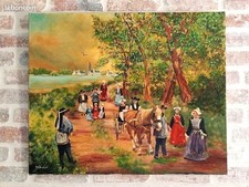 Tableau, huile sur toile