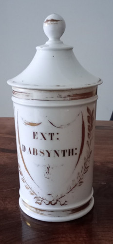 Pot pharmacie ancien - a,