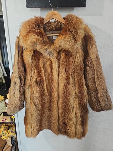 Manteau fourrure renard - fourrure,