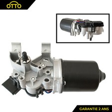 Moteur d'essuie glace avant prevu pour megane 2 de 2002 à 2009 7701054828