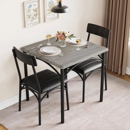 Ensemble table chaises 3 - chaises,