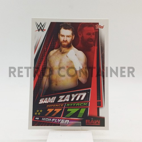 Carte lutte topps - de, slam