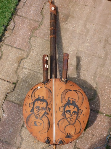 Instrument corde africain en - instrument,