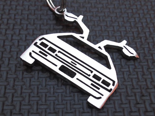 Delorean porte clés back - delorean, porte-clés