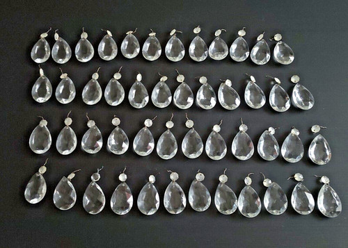 Lot pampilles verre - ,