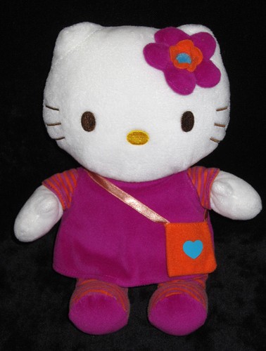 Doudou peluche hello kitty - doudou,