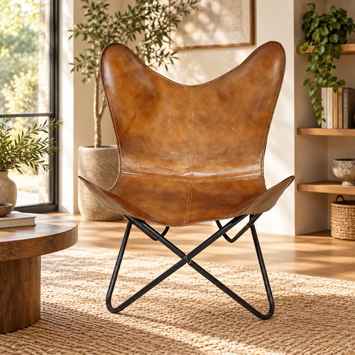 Fauteuil papillon vintage - fauteuil, en