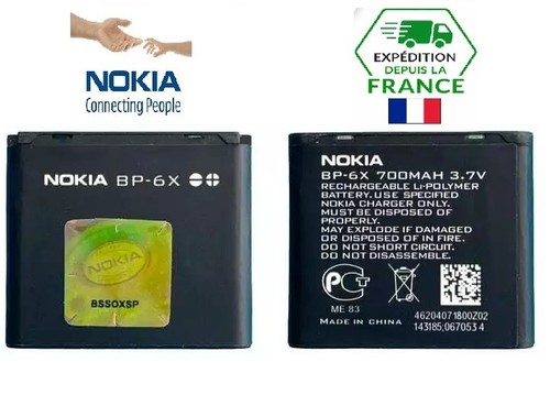 Originale batterie nokia 6x - batterie, bp-6x