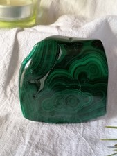 Malachite polie naturelle 304