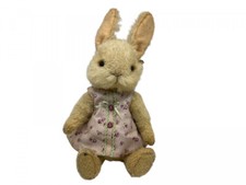 Peluche d'artiste lapin 25 cm. - Excellent état.