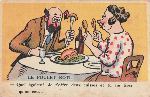 Illustree humour grivois - cp, le