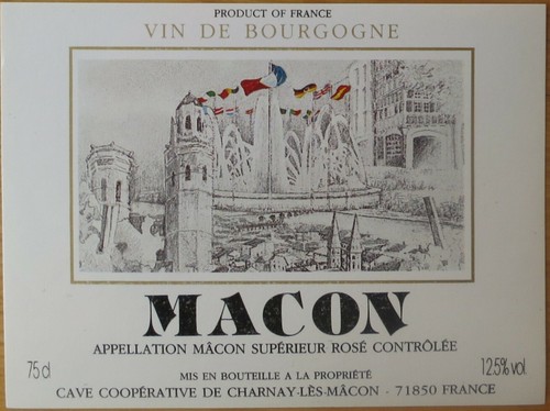 Etiquettes vin france macon - vin,