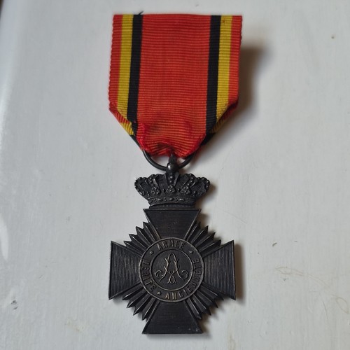 Croix militaire belge 2e - croix, de