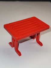 Playmobil - Table Pliante Rouge