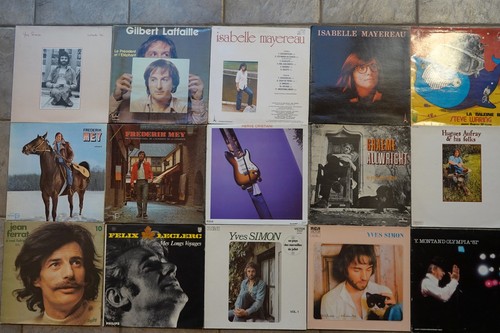 Lot disques vinyles - de,