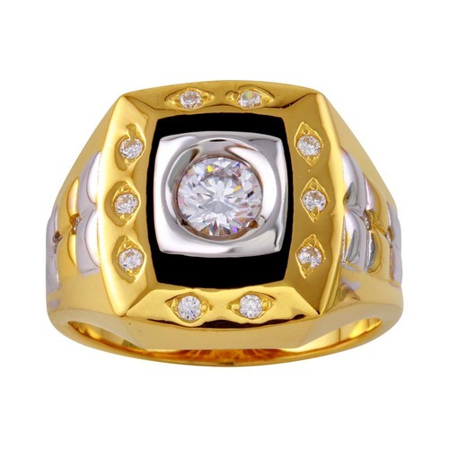 Homme argent sterling jaune - homme,