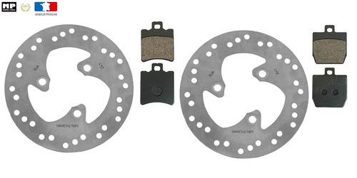Kit disque 4 plaquettes - disque,