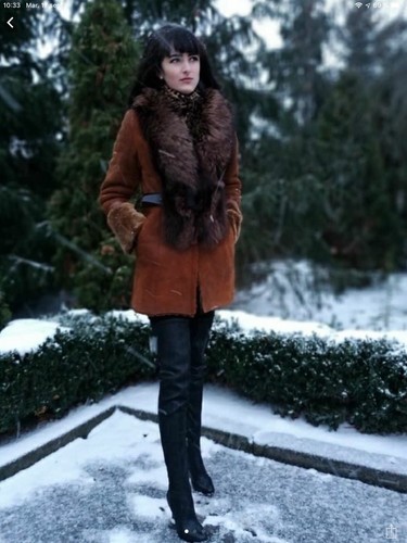 Manteau hiver cuir - en, s