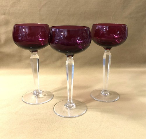 Verre vin signé - val, saint