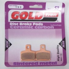 Plaquette de frein Gold Fren pour Moto Scorpa 125 SY F/FR Trials 2003 à 2008 AR