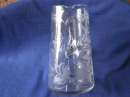 Carafe cruche eau verre - carafe, a