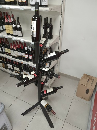 Support bouteilles vin - support,
