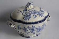 Creil Montereau Sunflower Service Terre de fer soup bowl (56796)