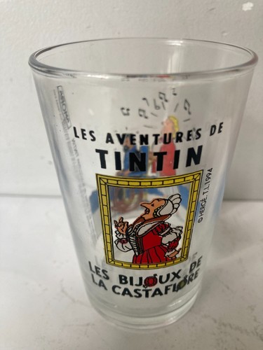 Verre moutarde amora - À, tintin