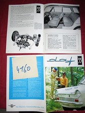 N°4160 /  DAF 33 : catalogue en français  salon 1967