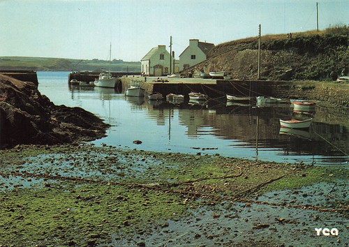 Ile ouessant le port - l, de