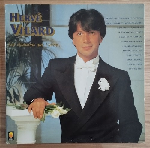 Tours vinyle hervé vilard - 33,